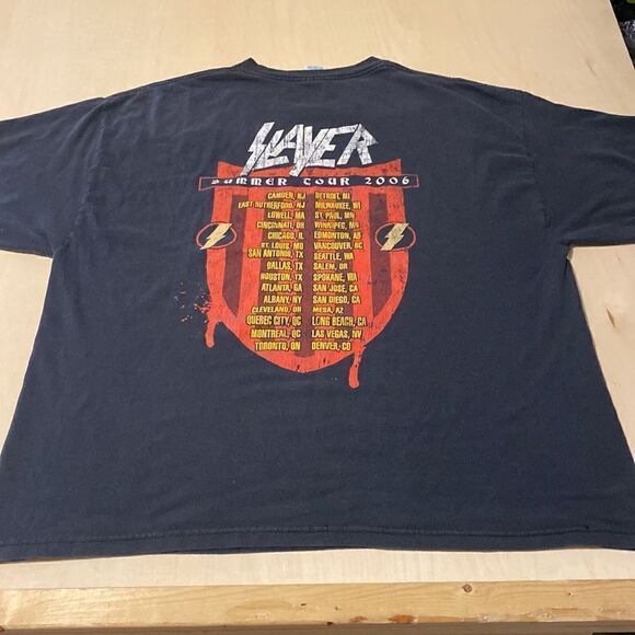 ‎Slayers summer tour 2006 t shirt - Picture 10 of 10